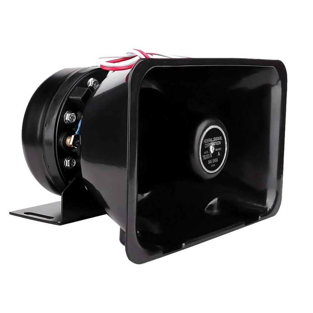 Κόρνα αυτοκινήτου – Σειρήνα περιπολικού (αστυνομίας) 300Wmax με 9 διαφορετικούς ήχους - TS200-N