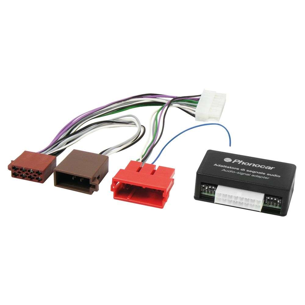 Φίσα ενεργοποίησης ενισχυτή (Εμπρός+Πίσω+Subwoofer) Audi A2, A3, A4, TT - VW Golf, Passat με Mini ISO - 04.130 Phonocar