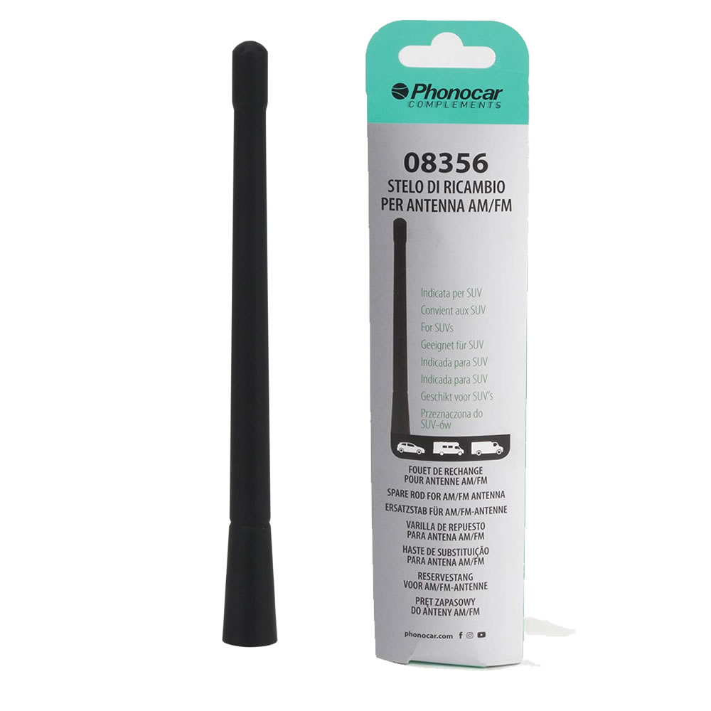 Κεραία αυτοκινήτου οροφής για SUV - Rubber 17.5Cm M5/M6 - 08.356 Phonocar