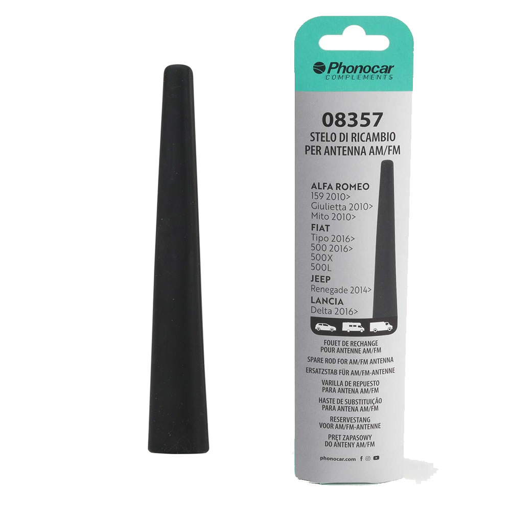 Κεραία αυτοκινήτου οροφής Rubber 12.5Cm M5/M6 - 08.357 Phonocar