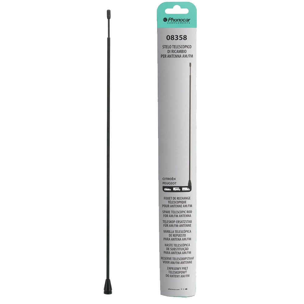 Κεραία αυτοκινήτου οροφής 34.5 - 57 Cm για Citroen, Peugeot M5-M6 - 08.358 Phonocar