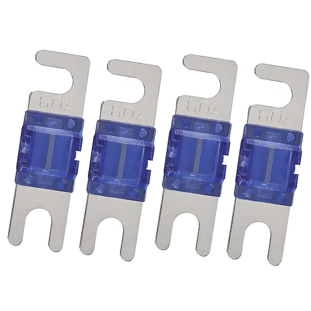 Ασφάλειες μαχαιρωτές τύπου Mini ANL 60A (4 τεμ.) – 04.466.2 Phonocar