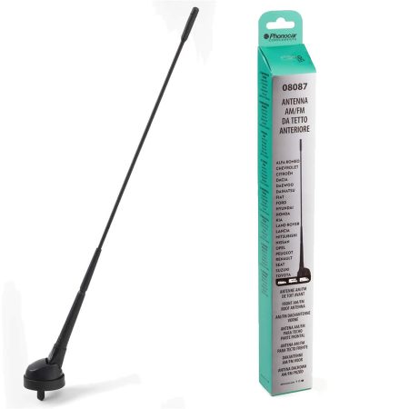 Κεραία αυτοκινήτου οροφής 38Cm (Fiberglass) AM/FM – 08.087 Phonocar