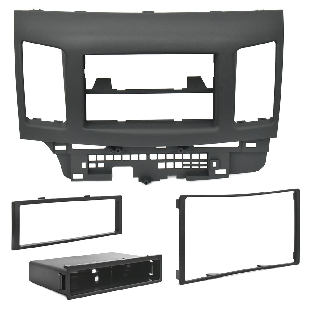 Πρόσοψη Mitsubishi Lancer 2008 – 2014 (1 - 2Din Μαύρο) – 03.536 Phonocar