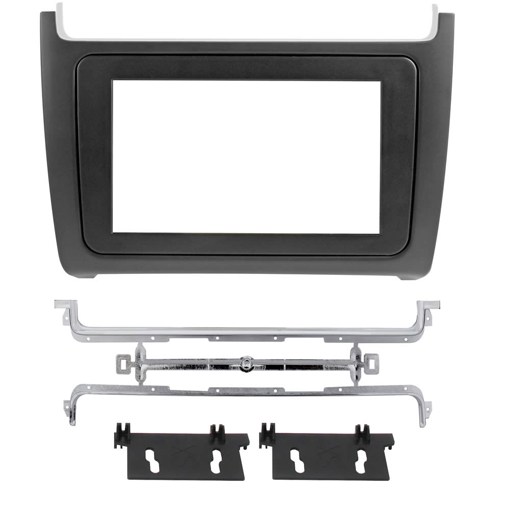 Πρόσοψη VW Polo (6C) 2014 - 2017 (2 Din Μαύρο Ματ) – 03.715 Phonocar