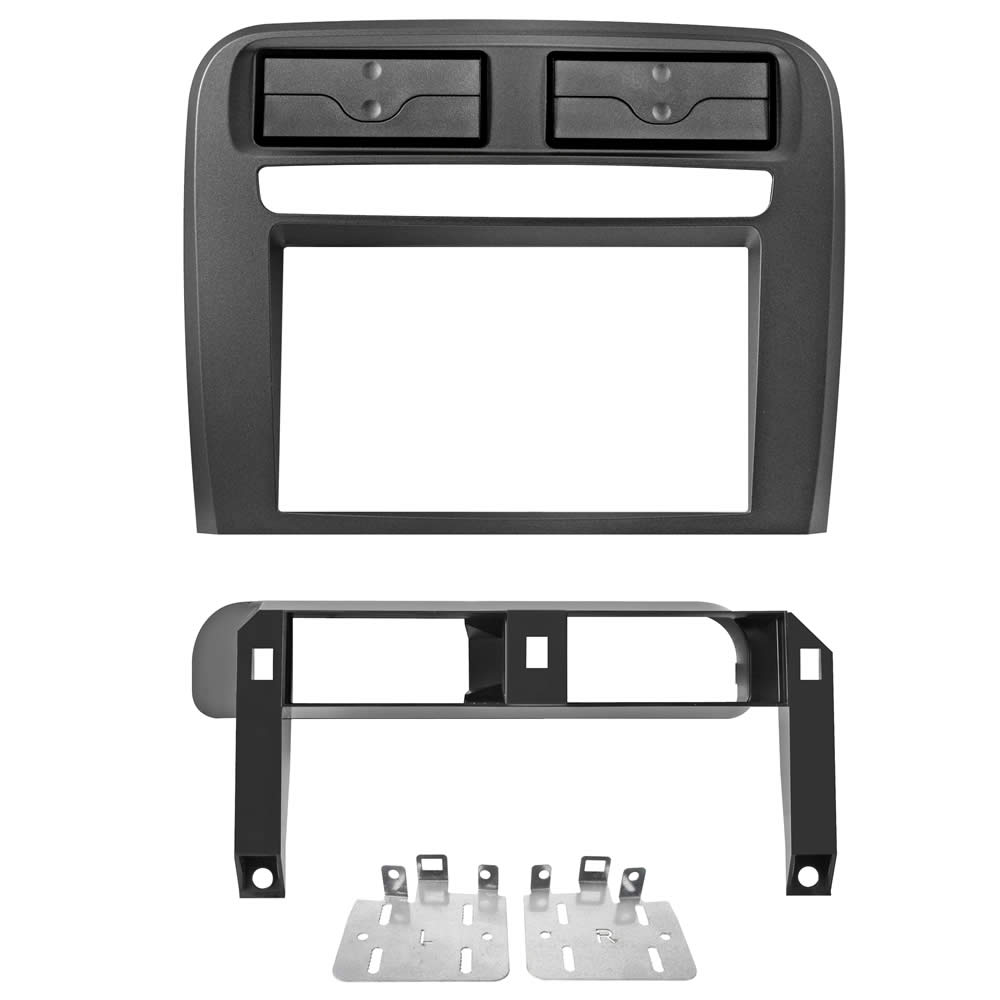 Πρόσοψη - πλαίσιο Fiat Punto 2005 - 2011 (2 Din Μαύρο) – 03.717 Phonocar