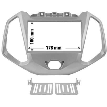 Πρόσοψη Ford Ecosport 2014 - 2018 (2 Din Ασημί) – 03.737 Phonocar