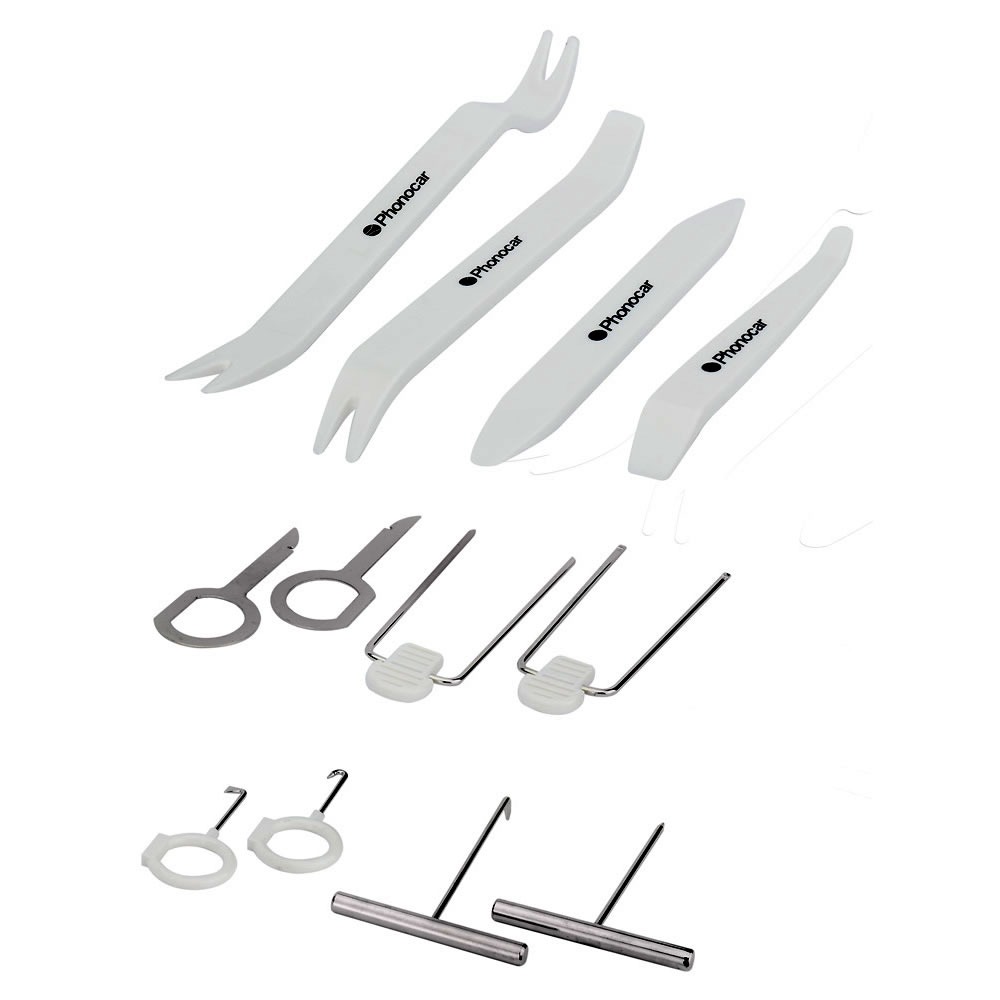 Εργαλεία αφαίρεσης ηχοσυστημάτων 12 τεμαχίων υψηλής ανθεκτικότητας - 04.916 Phonocar