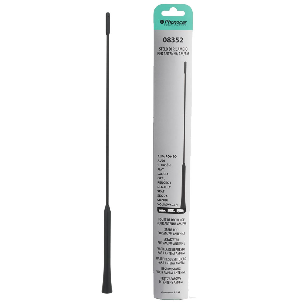 Κεραία αυτοκινήτου οροφής Fibreglass 41Cm Μ5/Μ6 - 08.352 Phonocar