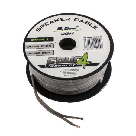 Καλώδιο ηχείων 2X2.5mm (30m) - Four Connect 4-SCM2530
