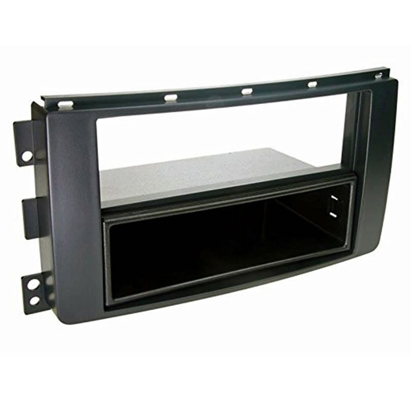 Πρόσοψη - πλαίσιο Smart ForTwo 2007-2010 - ForFour 2004-2006 (1 - 2 Din μαύρο) - 03.392 Phonocar