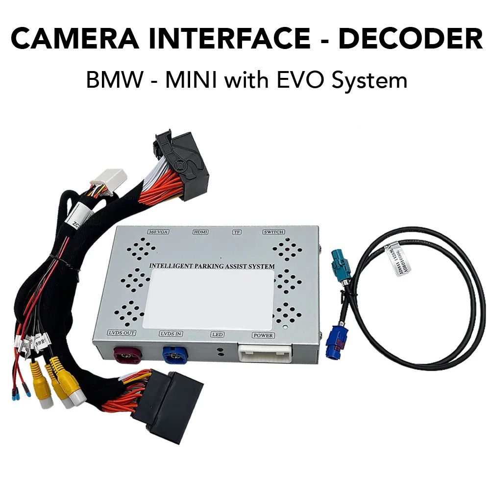 DIGITAL IQ BM9801 CI for BMW - MINI (CAMERA INTERFACE for EVO Systems) mod. 2017> - DIQ_BM9801