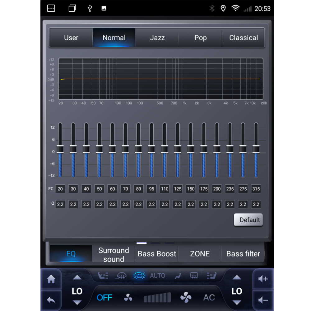 DIGITAL IQ X1932_GPS TESLA STYLE  OEM  LANDROVER FREELANDER mod. 2012-2015
