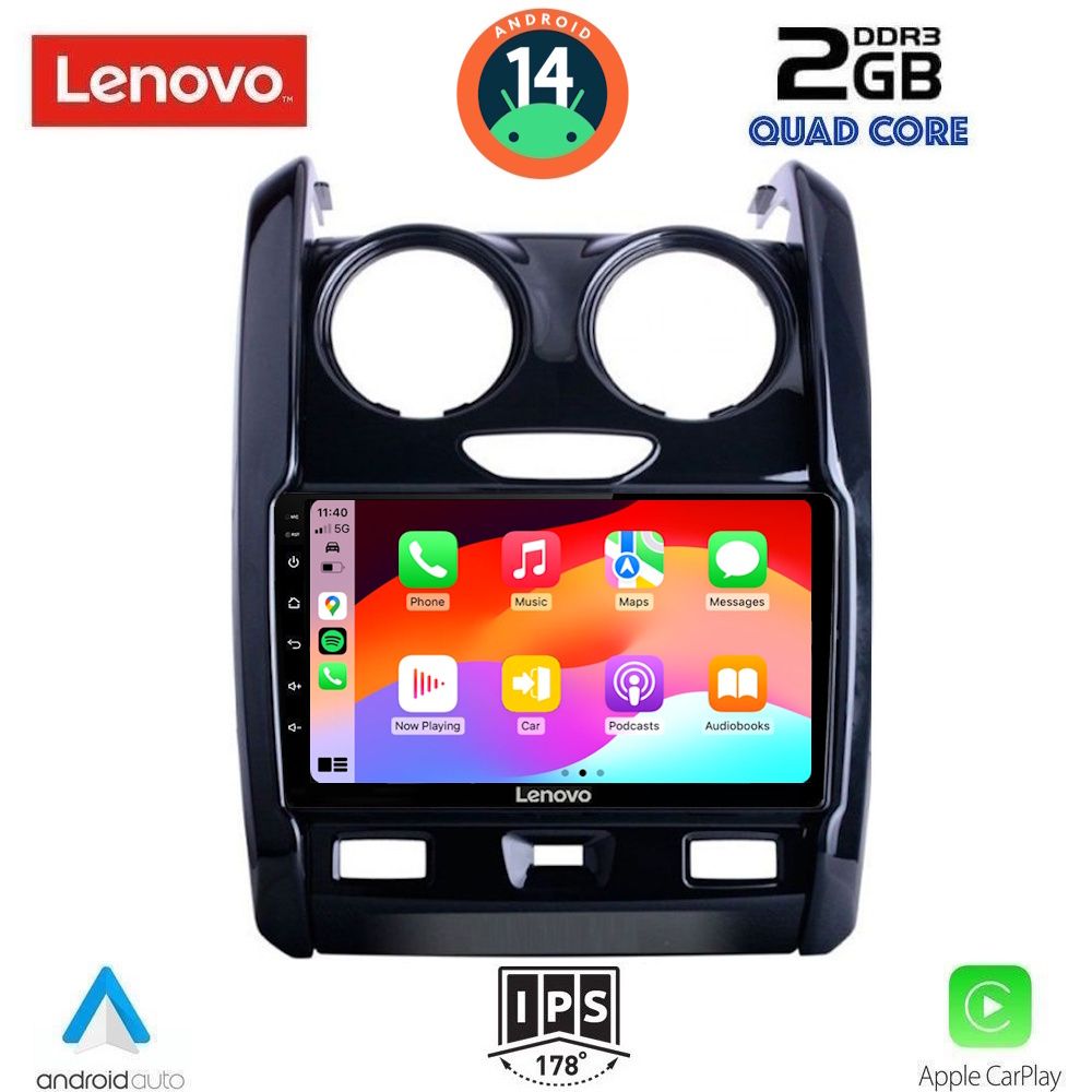 LENOVO LVD 2103_CPA (9inc) MULTIMEDIA TABLET for DACIA DUSTER mod. 2012-2019 - LNV_LVD_2103