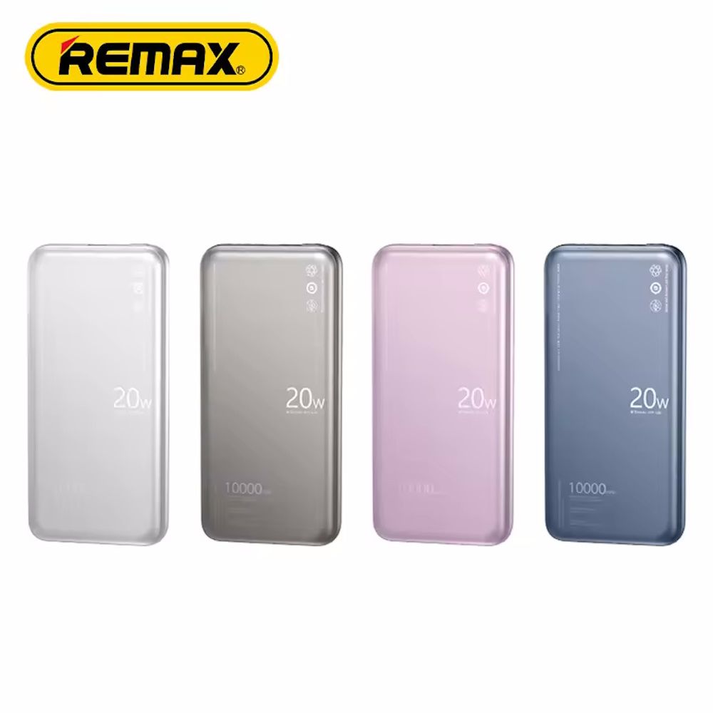 REMAX RPP-636 BL Ultrathin Metal Powerbank Fast charging 20w (10.000mA)