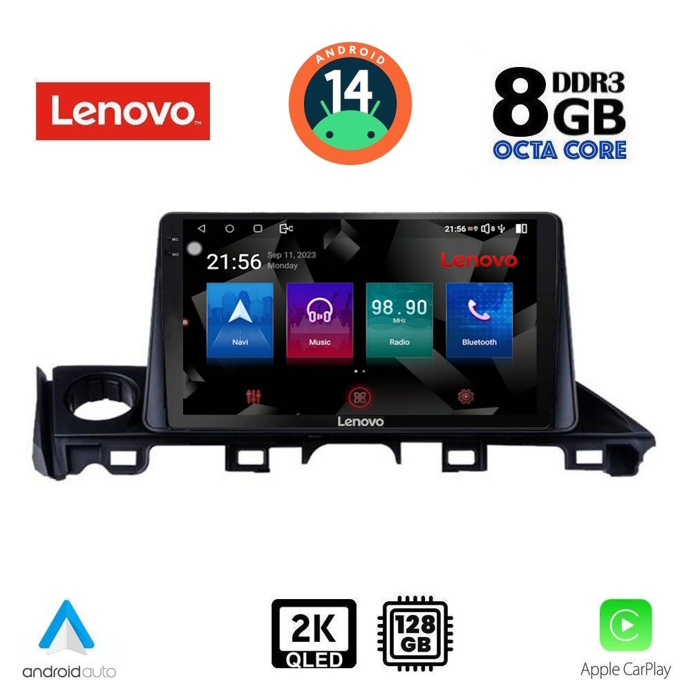 LENOVO SSW 10379_CPA (9inc) MULTIMEDIA TABLET for MAZDA 6 mod. 2017-2020 - DIQ_SSW_10379