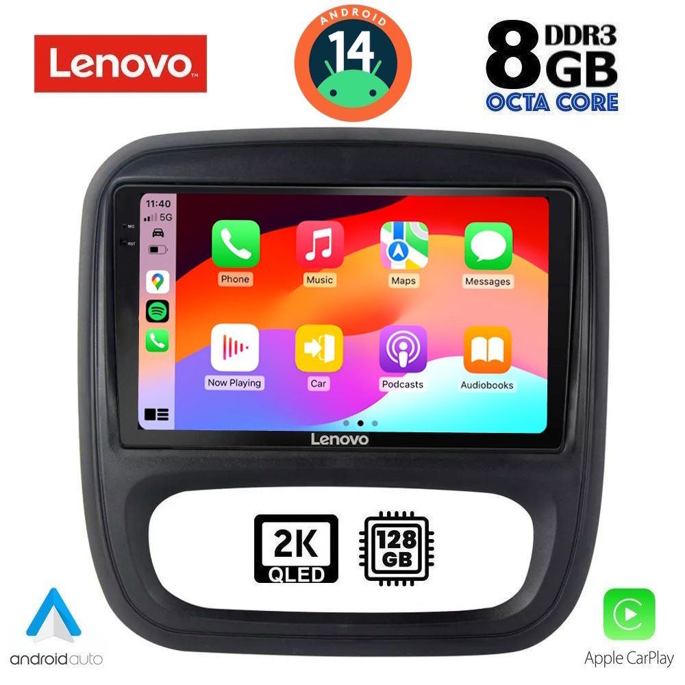 LENOVO SSW 10499_CPA (9inc) MULTIMEDIA TABLET for OPEL VIVARO – RENAULT TRAFIC – FIAT TALENDO – NISSAN NV 300 mod. 2014> - DIQ_SSW_10499