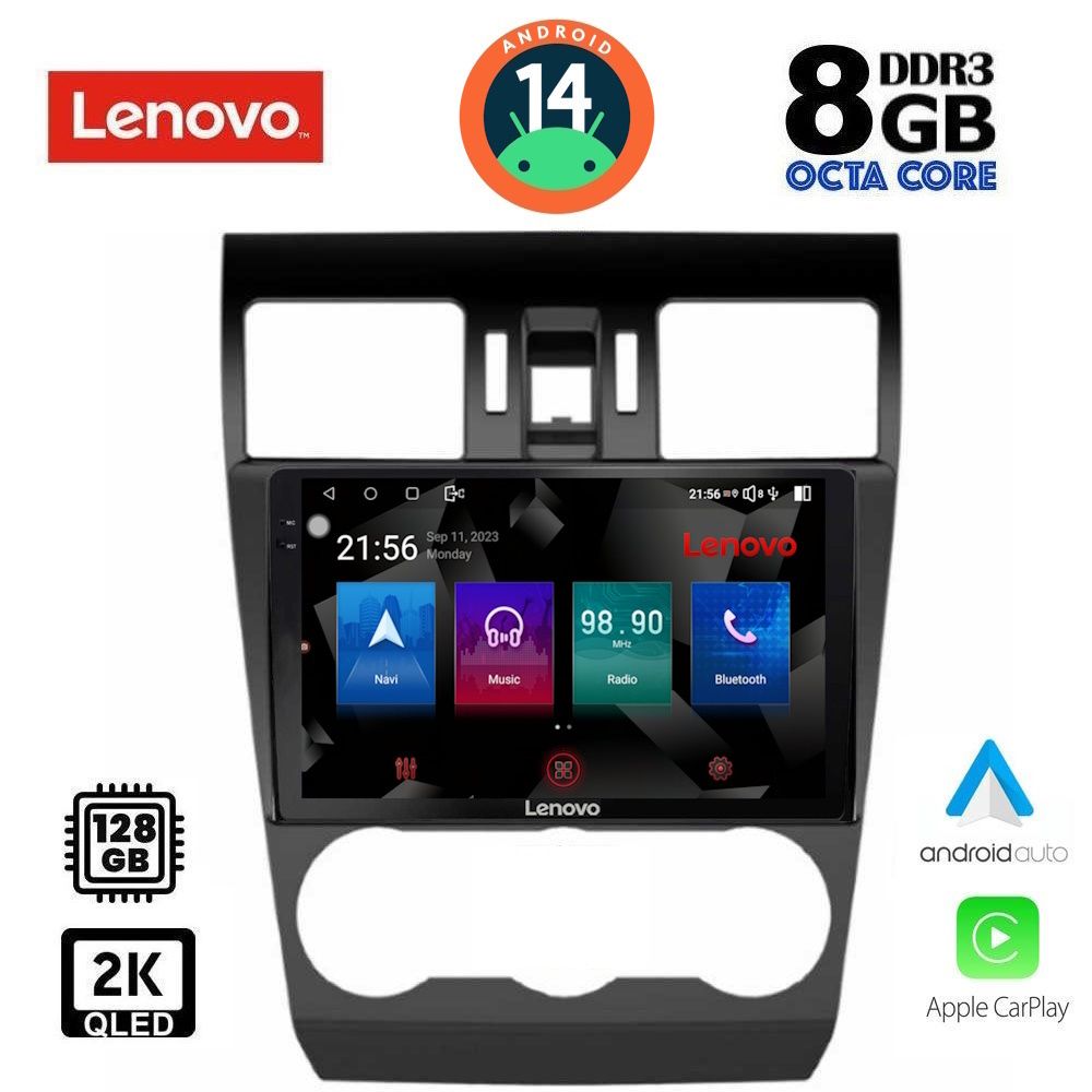 LENOVO SSW 10663_CPA (9inc) MULTIMEDIA TABLET for SUBARU FORESTER - IMPREZA - XV mod. 2013-2019 - DIQ_SSW_10663