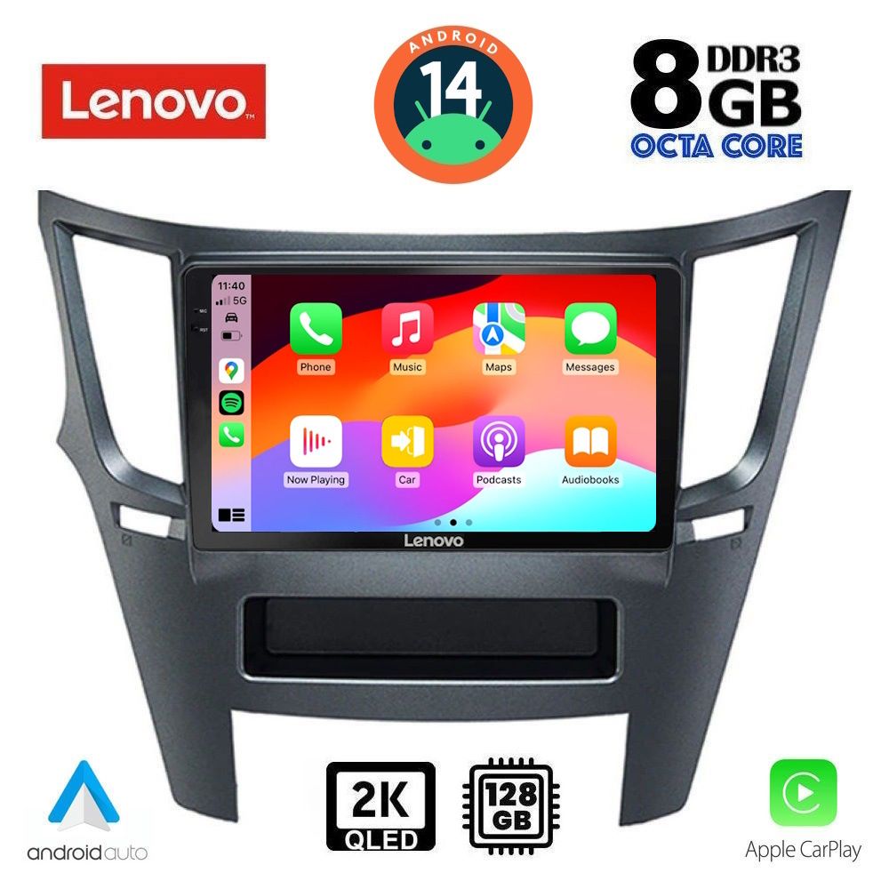 LENOVO SSW 10667_CPA (9inc) MULTIMEDIA TABLET for SUBARU LEGACY – OUTBACK mod. 2009-2014 - DIQ_SSW_10667