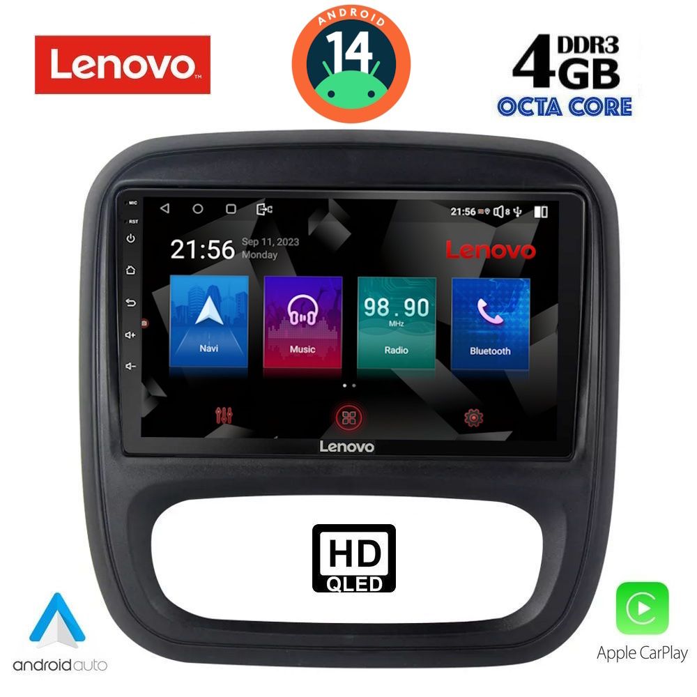 LENOVO SSX 9499_CPA (9inc) MULTIMEDIA TABLET for OPEL VIVARO – RENAULT TRAFIC – FIAT TALENDO – NISSAN NV 300 mod. 2014> - DIQ_SSX_9499