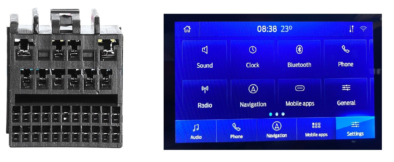 Ford SYNC 3 (με new version 8inch) Camera Interface