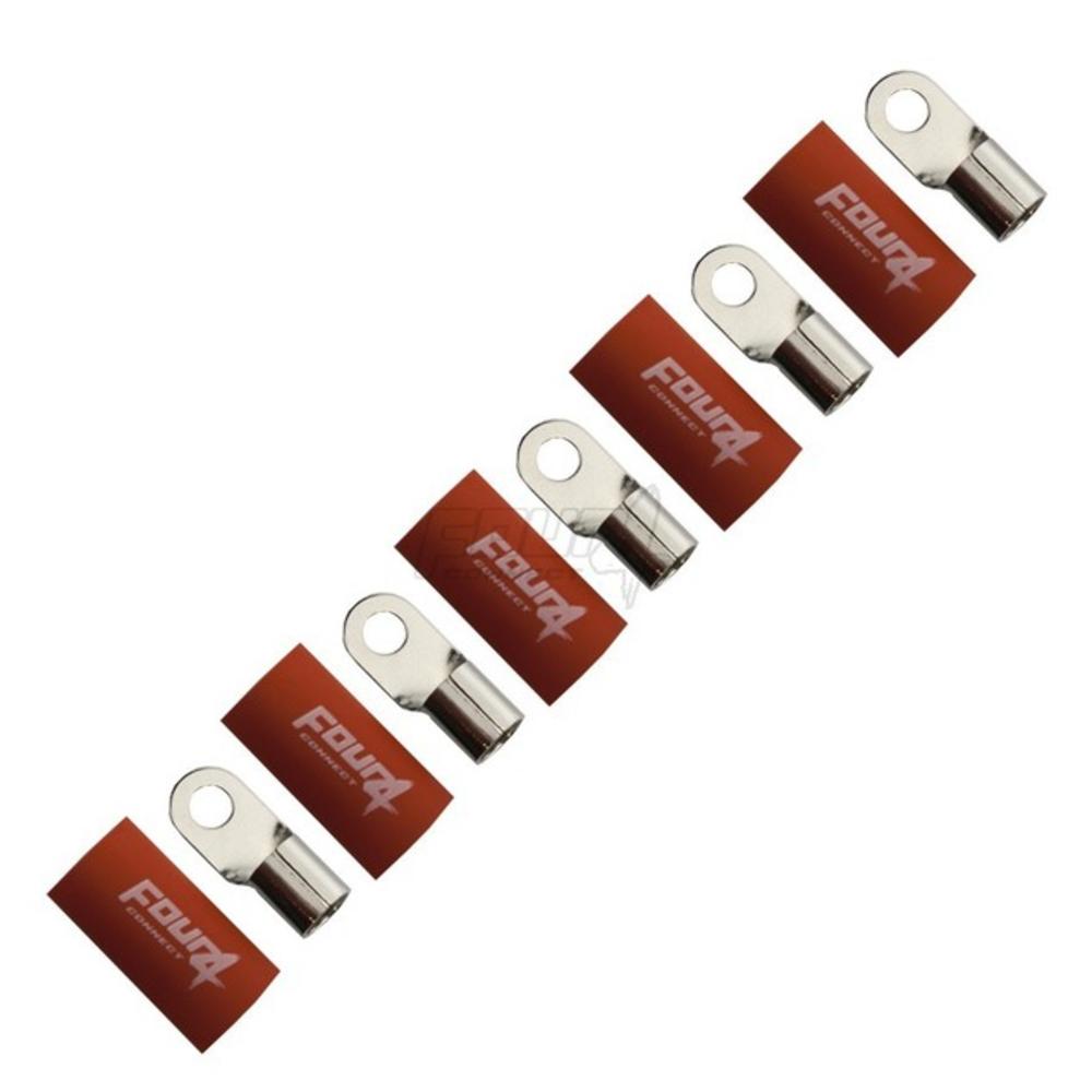 Ακροδέκτες καλωδίων 35mm² (5 τεμ. κόκκινα) – Four Connect 4-690943