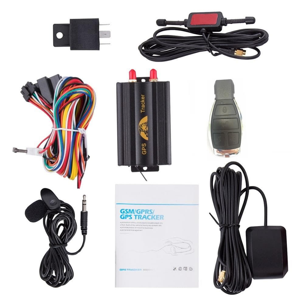 GPS Tracker - Συσκευή εντοπισμού οχήματος με SMS & τηλεχειριστήριο - GPS103Β