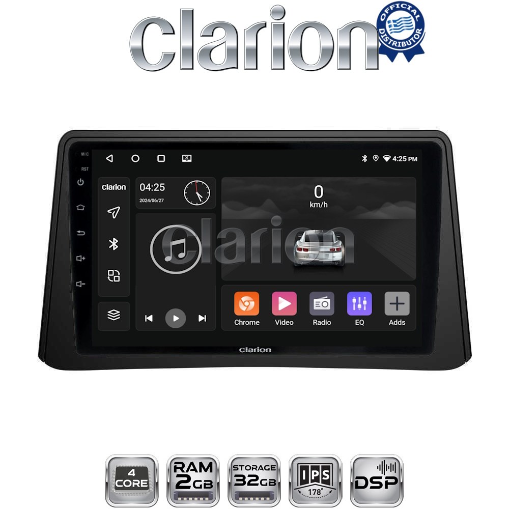 CLARION GL31235 Οθόνη OEM Multimedia Αυτοκινήτου για Opel Mokka 2012 > 2015 με CarPlay, AndroidAuto, BT, GPS