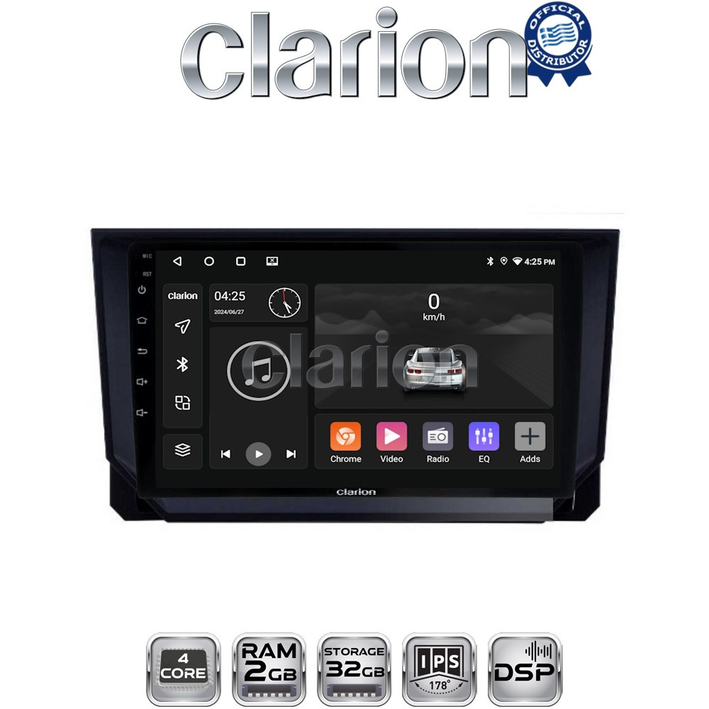 CLARION GL31391 Οθόνη OEM Multimedia Αυτοκινήτου για Mazda CX9 2006 > 2013 με CarPlay, AndroidAuto, BT, GPS