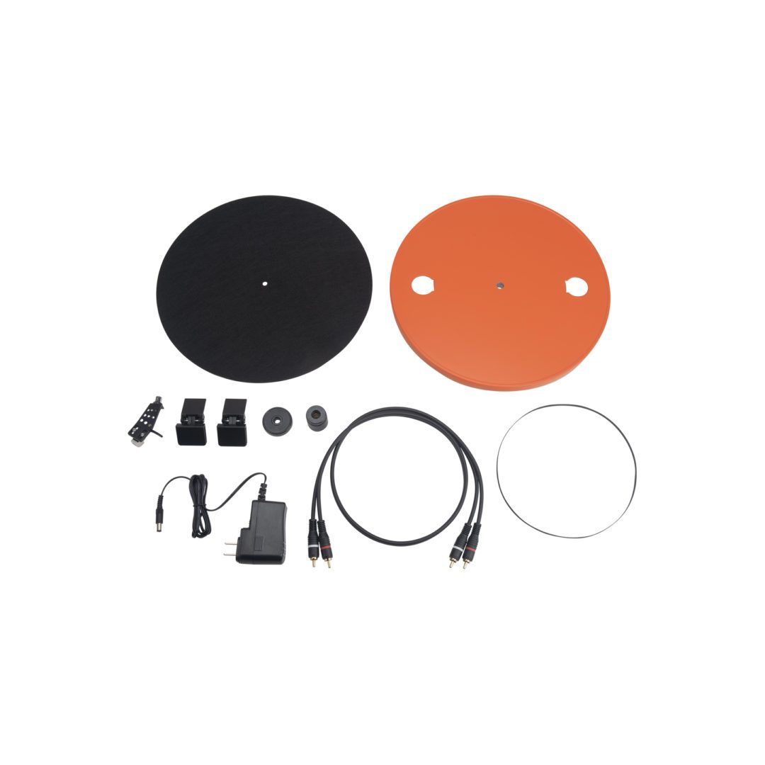 JBL SPINNER BT (Bluetooth Turntable - Black & Orange) - JBL_SPINNET_BT_BO