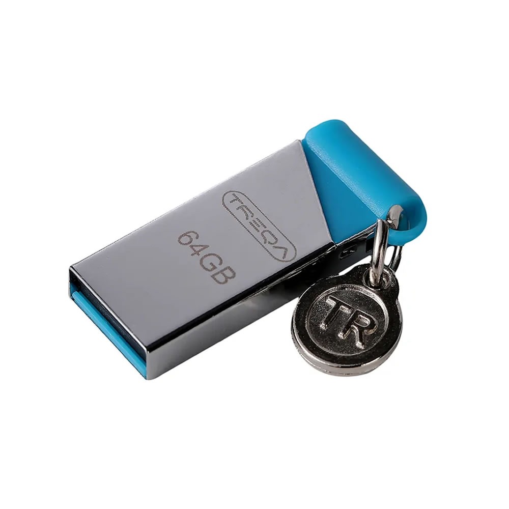 TREQA UP-03-64GB – USB Stick 3.0 64GB – Flash Drive High-Speed Transmission (Ασημί)