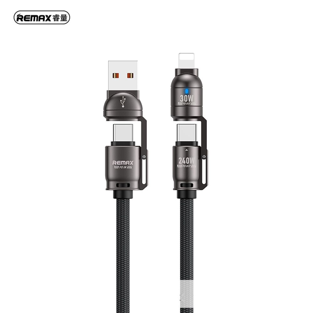 REMAX C1 240W (4 in 1 FAST CHARGING CABLE) - REMAX C1 240W