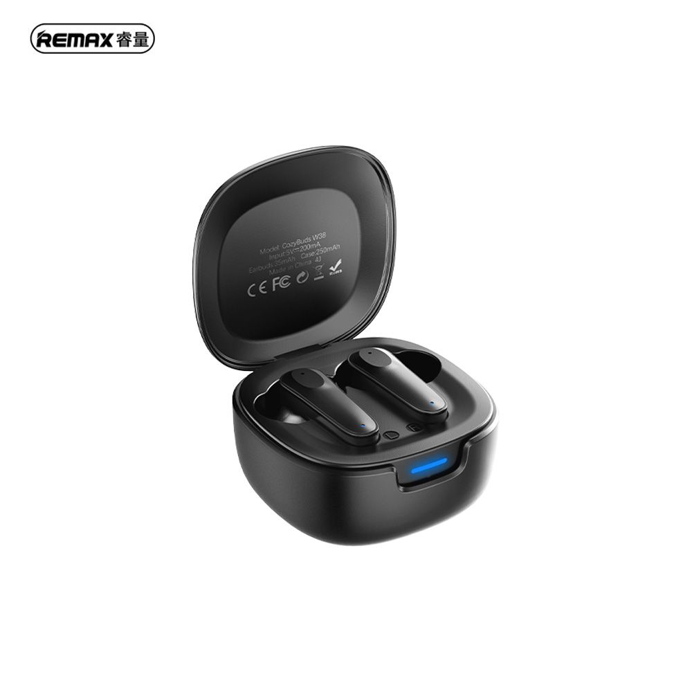 REMAX COZYBUDS W38 TRUE WIRELESS STEREO EARBUDS - REMAX COZYBUDS W38