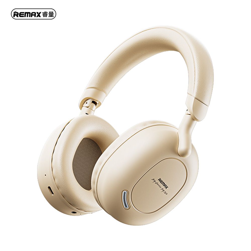 REMAX RB-560 HB (BEIGE) WIRELESS HEADPHONES - REMAX RB-560 HB (BEIGE)