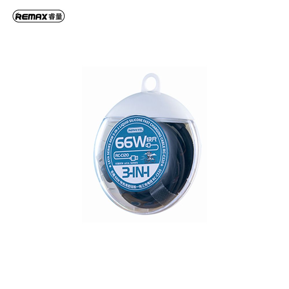 REMAX RC-C120 66W (3 in 1 FAST CHARGING CABLE) - REMAX RC-C120 66W