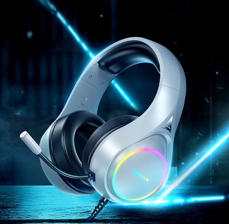 REMAX RM-708 (BLACK) RGB WIRED HEADSET - REMAX RM-708 (BLACK)