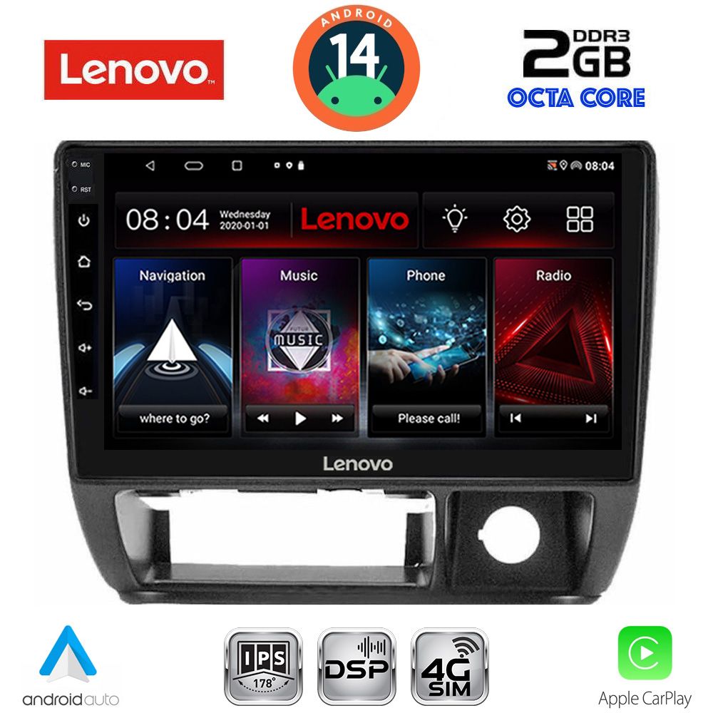 Suzuki Jimny 1998 – 2005 Οθόνη με CarPlay, AndroidAuto, Bluetooth, GPS - LENOVO LVF 5677_CPA (9inc)