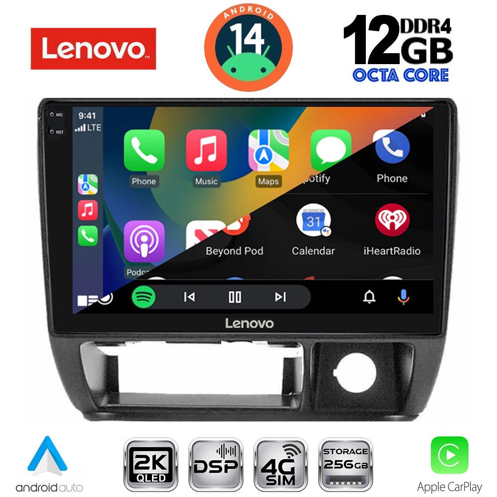 Suzuki Jimny 1998 – 2005 Οθόνη με CarPlay, AndroidAuto, Bluetooth, GPS - LENOVO SSZ 12677_CPA (9inc)