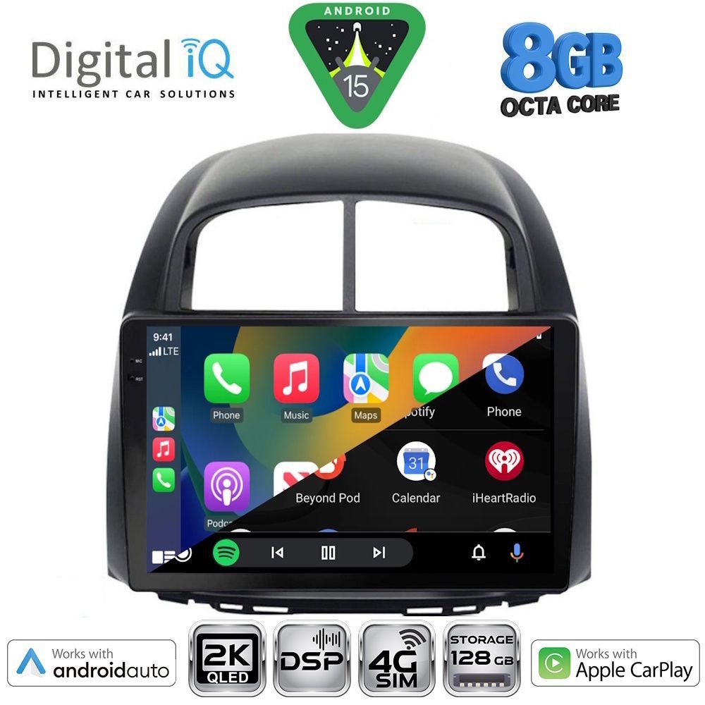 DIGITAL IQ BXF 11124_CPAA (10inc) MULTIMEDIA TABLET for DAIHATSU SIRION mod. 2006-2012 - DIQ_BXF_11124