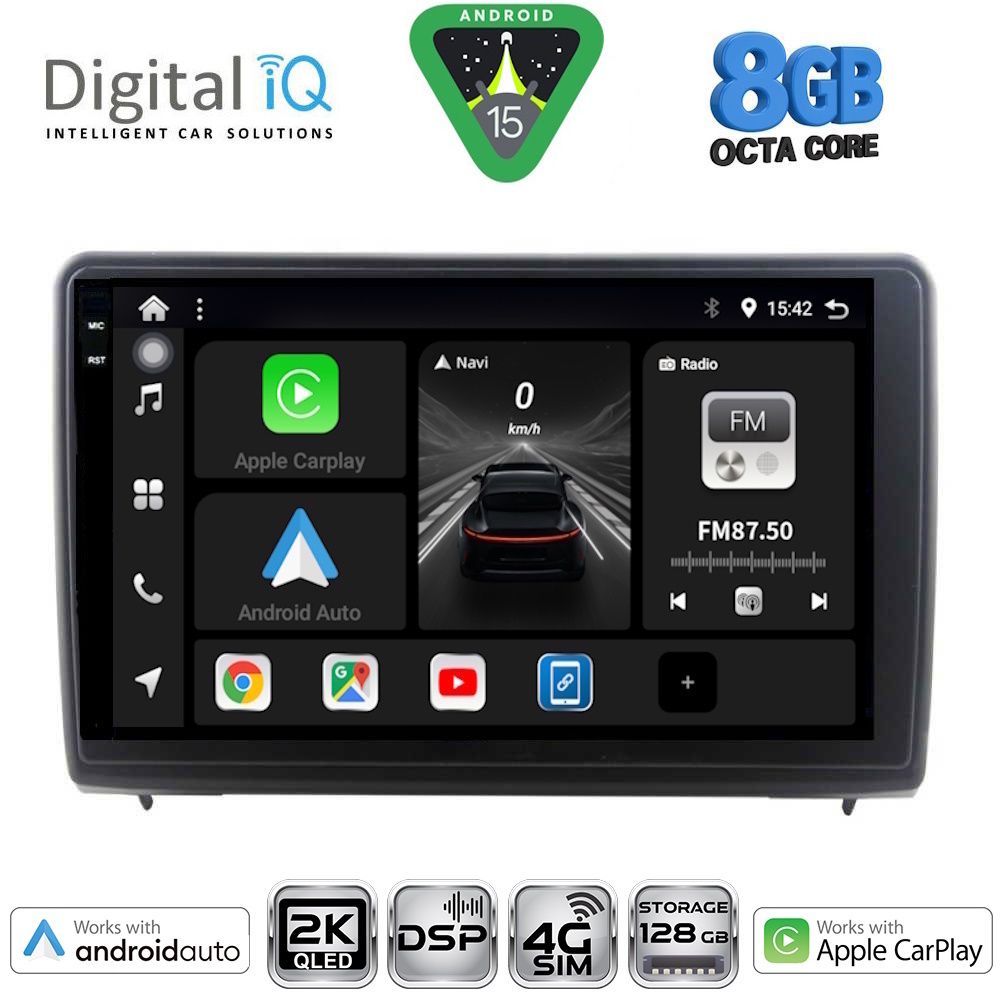 DIGITAL IQ BXF 11151_CPAA (10inc) MULTIMEDIA TABLET for FORD ECOSPORT mod. 2018-2023 - DIQ_BXF_11151