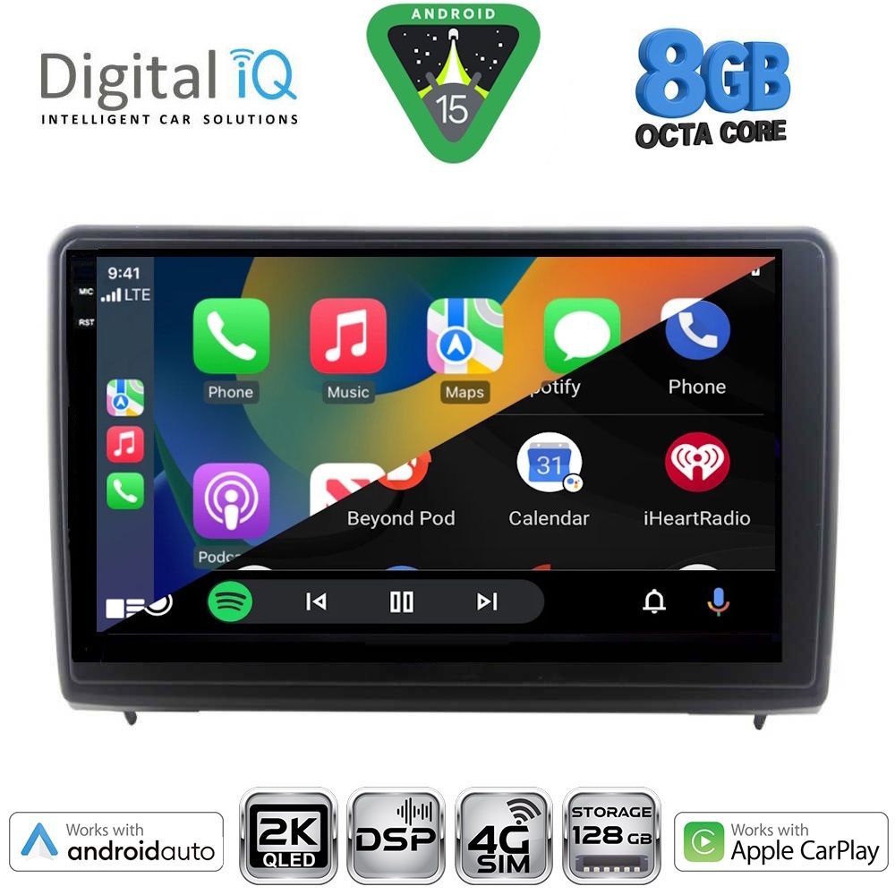 DIGITAL IQ BXF 11151_CPAA (10inc) MULTIMEDIA TABLET for FORD ECOSPORT mod. 2018-2023 - DIQ_BXF_11151