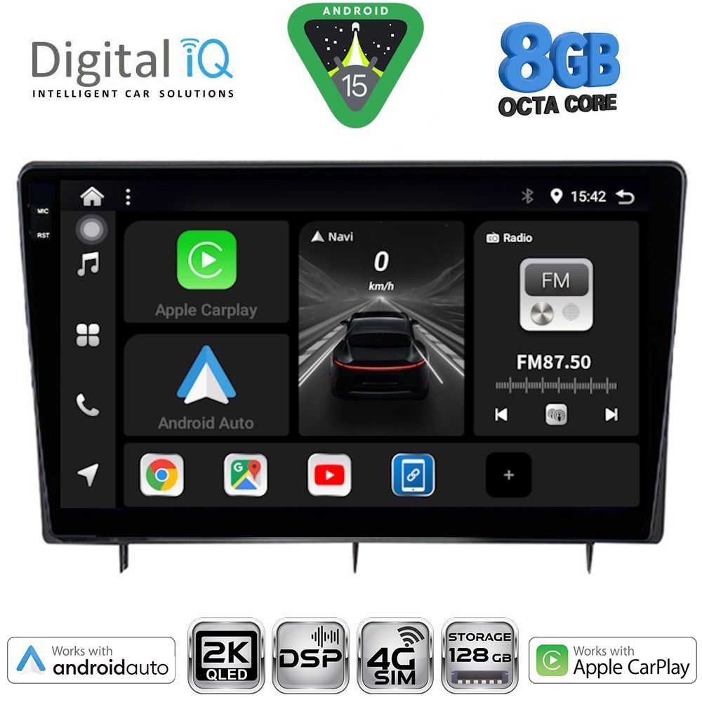 DIGITAL IQ BXF 11192_CPAA (10inc) MULTIMEDIA TABLET for HONDA CIVIC mod. 2022-2026 - DIQ_BXF_11192