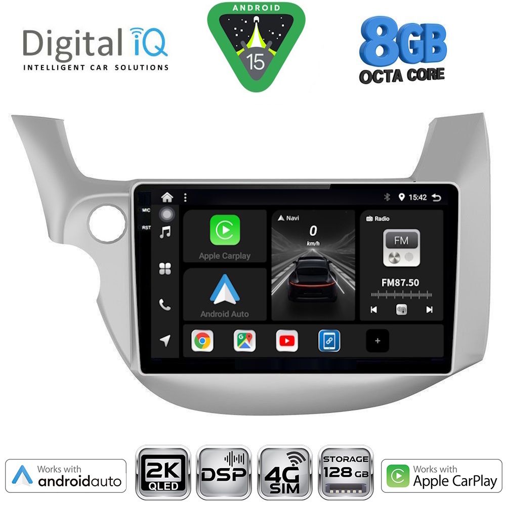 DIGITAL IQ BXF 11211_CPAA (10inc) MULTIMEDIA TABLET for HONDA JAZZ mod. 2008-2012 - DIQ_BXF_11211