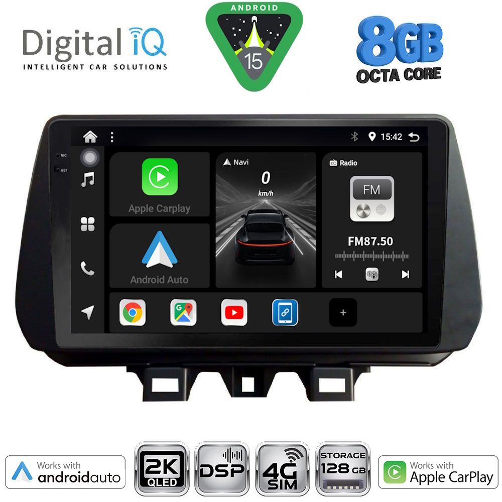 DIGITAL IQ BXF 11244_CPAA (9inc) MULTIMEDIA TABLET for HYUNDAI TUCSON mod. 2019>