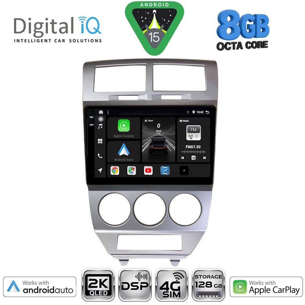 DIGITAL IQ BXF 11275_CPAA (10inc) MULTIMEDIA TABLET for DODGE CALIBER mod. 2006-2012