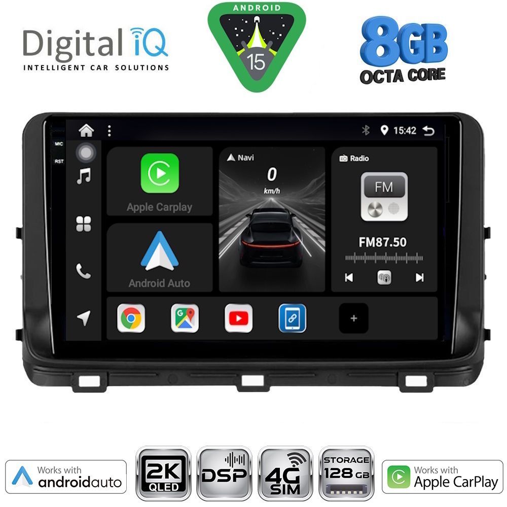 DIGITAL IQ BXF 11303_CPAA (10inc) MULTIMEDIA TABLET for KIA CEED - XCEED mod. 2018-2022 - DIQ_BXF_11303