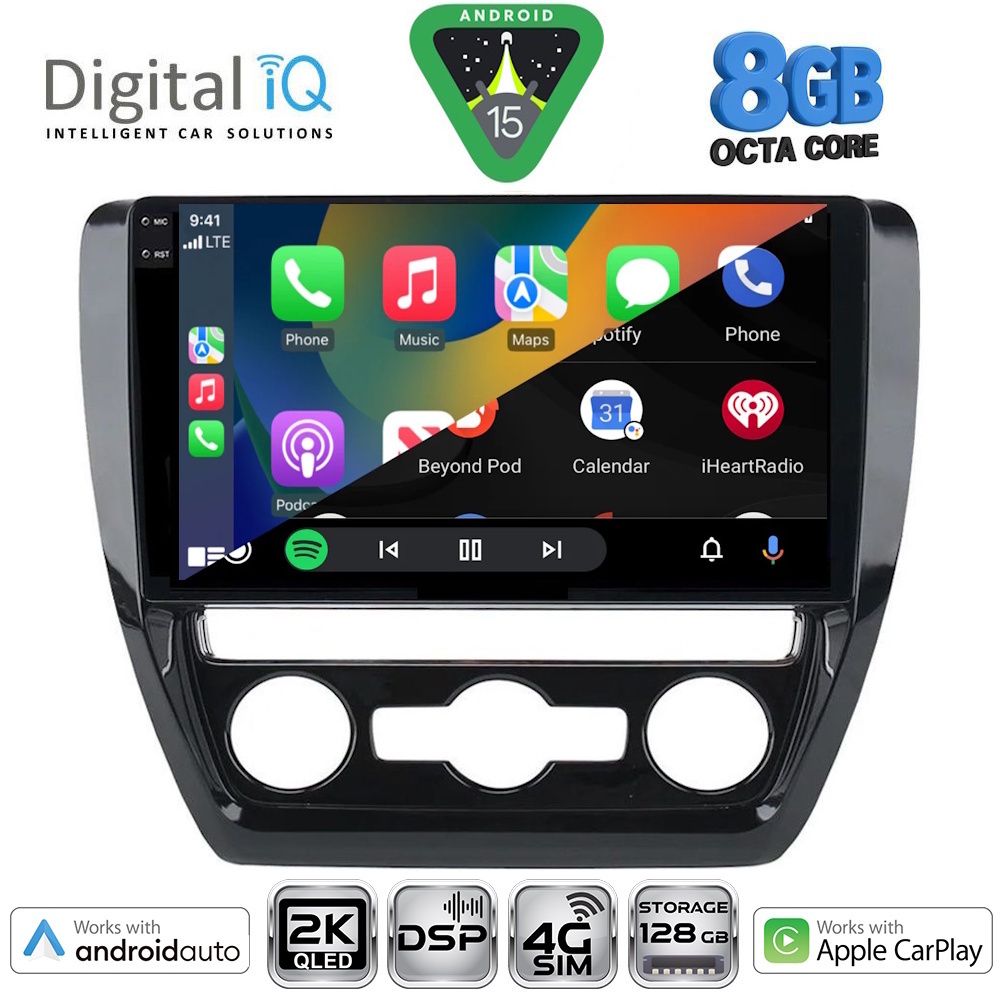 DIGITAL IQ BXF 11741_CPAA (10inc) MULTIMEDIA TABLET for VW JETTA mod. 2010-2016 - DIQ_BXF_11741