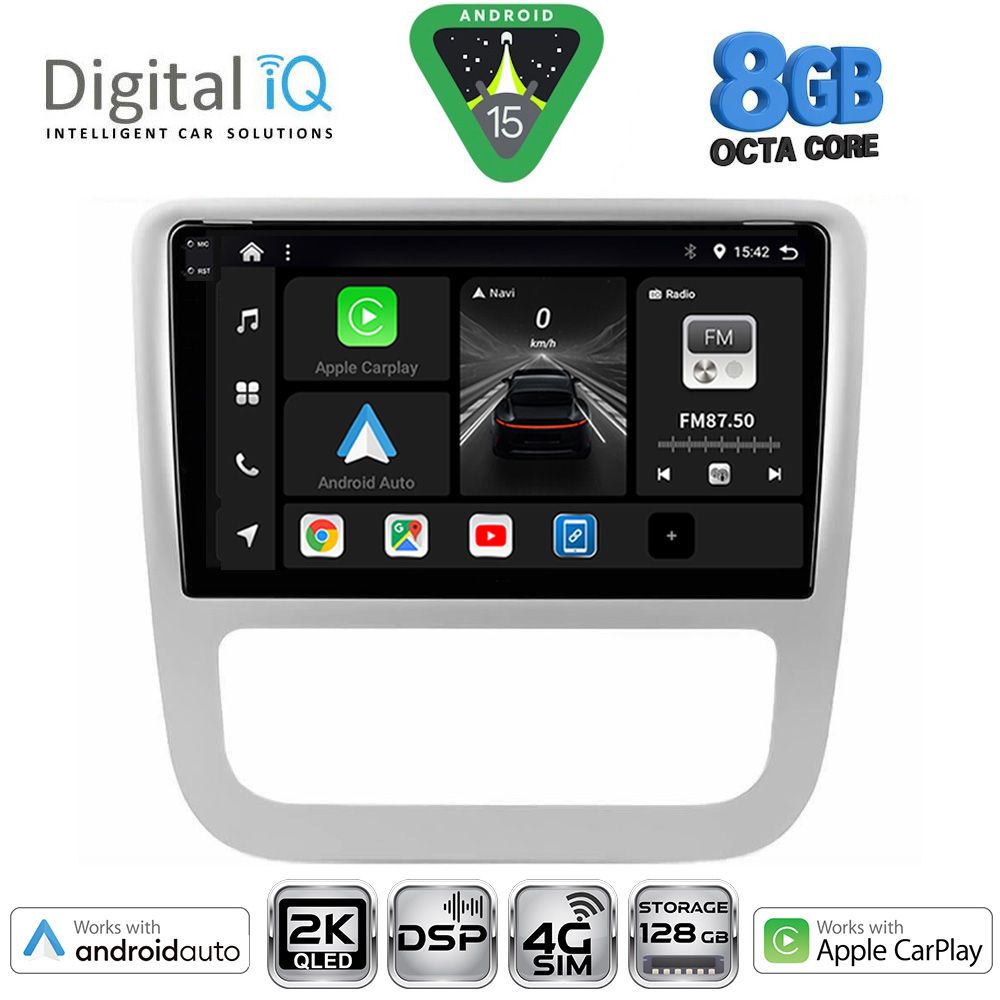DIGITAL IQ BXF 11751_CPAA CLIMA (9inc) MULTIMEDIA TABLET for VW EOS mod. 2006-2016 - SCIROCCO mod. 2011-2014 - DIGITAL IQ BXF 11751_CPAA CLIMA