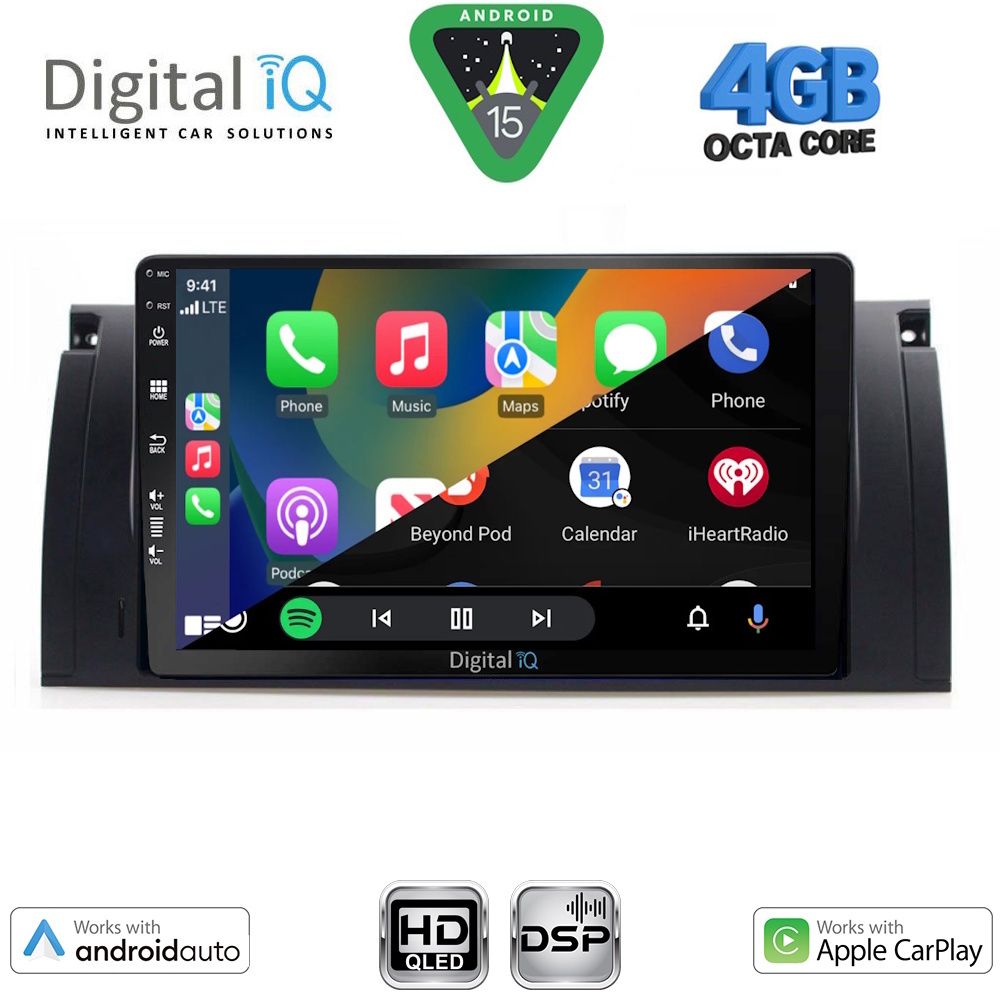 DIGITAL IQ BXF 6046_CPAA (8inc) MULTIMEDIA TABLET for BMW S.5 - X5 mod. 1997-2005 - DIQ_BXF_6046