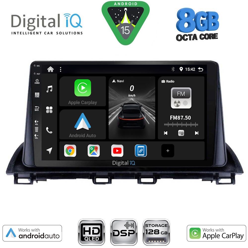 DIGITAL IQ BXF 7367_CPAA (9inc) MULTIMEDIA TABLET for MAZDA 3 mod. 2014-2019 - DIGITAL IQ BXF 7367_CPAA